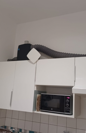 Mise en place d'une VMC dans une cuisine et une salle de bain ! 