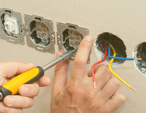 mise en place réseau électrique